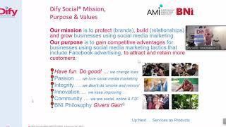 BNI Thrive presentation - Winning with social media marketing & networking!