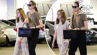 Angelina Jolie goes shopping with daughter Vivienne after teen drops Brad Pitt’s last name