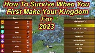 Tips To Survive When Making A Kingdom In 2023 - Updated Guide - Flesson19