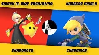 Shadoroth (Rosalina and Luma) Vs Chronikos (Toon Link) - Winners Finals - Smash at MHC Jan 30, 2020