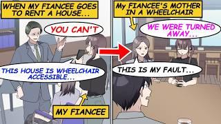 【Manga】My fiancee's mother is in a wheelchair, so the brokerage man won't let her rent a house...