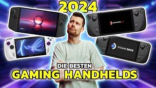 ROG Ally vs. Legion Go vs. Steam Deck OLED vs. Steam Deck - Die besten Gaming Handhelds 2024 im Test