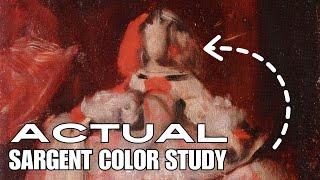 How to Paint a Color Study like Sargent