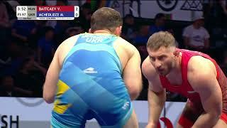 В. Байцаев - М. Мчедлидзе 97kg. 1/8 Final. 2024 World Qualifiers Istanbul 2024