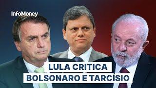 LULA poupa BC, critica Bolsonaro e Tarcísio e diz que não pode governar só para o PT