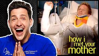 Doctor Reacts To How I Met Your Mother Medical Scenes