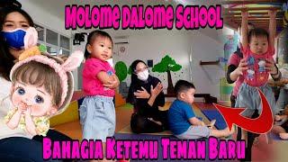 FELICIA PERGI KE SEKOLAH MOLOME DALOME MERUYA JAKBAR - BAHAGIA KETEMU TEMAN BARU | VLOG #100