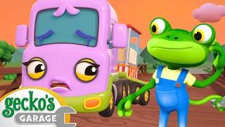 Movie Night Popcorn Rescue | Gecko's Garage 1 HOUR | Rob the Robot & Friends - Funny Kids TV