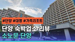 단양 소노문 리조트 리뷰 (South Korea Travel : Danyang SonoMoon Resort Review)