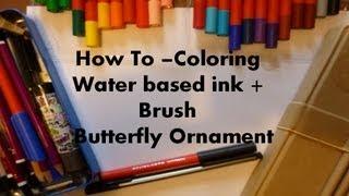 Coloring Pyrography - Water Based Ink & Brush - Advice