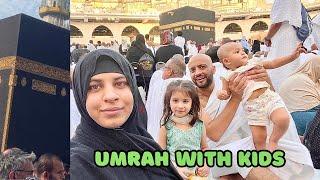 How To Do Umrah Step By Step In Urdu | Umrah Vlog With Kids 2023