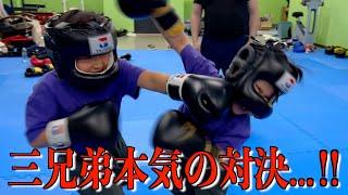 手加減なしのキックボクシング対決‼︎倒れても何度も立ち上がる姿に...