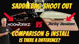 Ultimate Harley Davidson Saddlebag Showdown: Hogworkz vs Harley