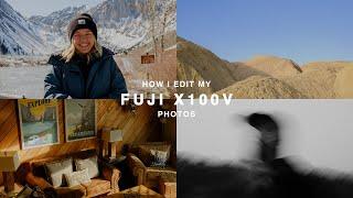 How I Edit My Fuji x100v Photos | Adobe Lightroom