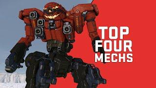 Top 4 Mechs for a New Player in Mechwarrior Online