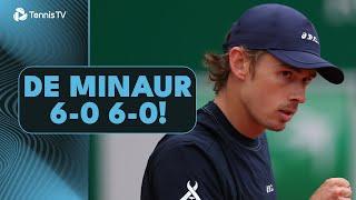 Alex de Minaur Double Bagels Grigor Dimitrov  | Monte-Carlo 2025 Quarter-Finals Highlights