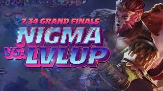 NIGMA vs LEVEL UP NEW PATCH 7 34 GRAND FINAL BetBoom Dacha Qualifier  DOTA 2