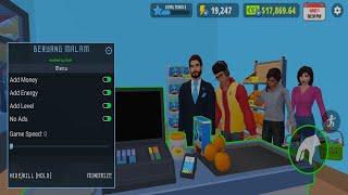 My Supermarket Simulator 3D 1.6.2 Max Level Unlimited Money Add Energy Mod Menu