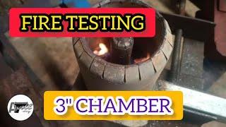 FIRE TESTING // 3 INCHES CHAMBER USED OIL STOVE@avilldiychannel
