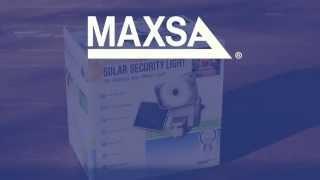 MAXSA Innovations MAXSA BRIGHT Motion-Activated Solar Security Light - Model 44640