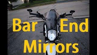 How to Install Bar End Mirrors on Evader