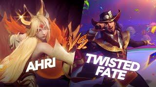 AHRI VS TWISTED FATE FULL GAMEPLAY | Grandmaster Patch 14.17