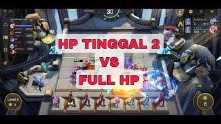 EPIC COMEBACK TER GG MAGIC CHESS MOBILE LEGEND - HP 2 vs FULL HP