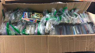 A BIG BOX OF OLD SPORTS CARDS FOR ONLY $6!?