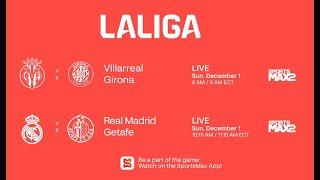 Watch La Liga EA Sports | LIVE Matches | Sun. Dec.1 |  | on SportsMax2, and SportsMax App!