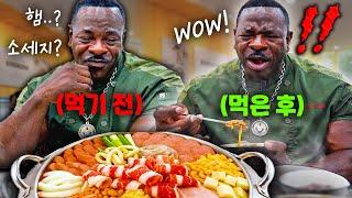 CHEF RUSH tries Korean Budaejjigae(Army stew) for the first time!