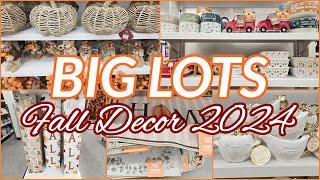 BIG LOTS FALL DECOR 2024 SHOP WITH ME