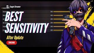 Best Sensitivity After Update  (200 Sensitivity) Free Fire