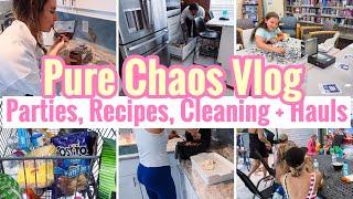 CHAOTIC DAYS IN MY LIFE | BIRTHDAYS, BROKEN TOE, RECIPES, HAULS + MORE! | BUSY MOM LIFE VLOG 2024