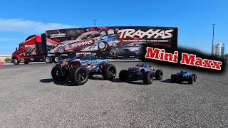 The New Traxxas Mini Maxx. Demo Run by MSM and RC Driver.