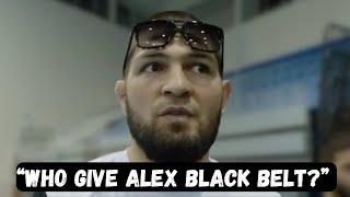 Khabib REACTS to Ankalaev becoming UFC Champion after beating Alex Pereira