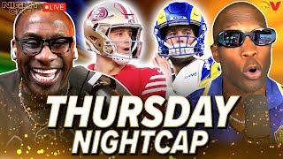 Unc & Ocho react to Rams beating 49ers, WYD De'Vondre Campbell?! + Eagles drama fixed? | Nightcap