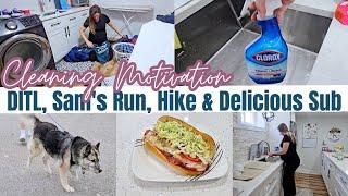 Clean With Me / Cleaning Motivation / DITL / Sam's Club Haul / Grinder Sub Sandwich