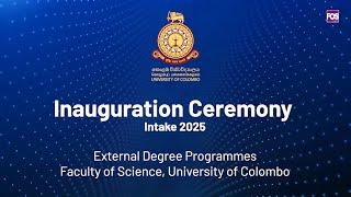 Inauguration Ceremony – External Degree Programmes 2025