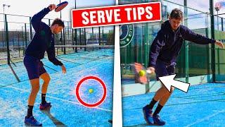 PRO TIPS TO IMPROVE YOUR PADEL SERVE - the4Set