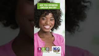 Are You Drinking Enough Water?
