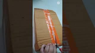 Unboxing Flipkart Kitchen Storage Glass Jar.with Air Tight metal Lid. #shorts #short #shortvideos