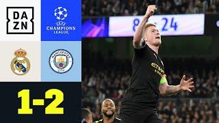 Ramos glatt Rot, De Bruyne glänzt: Real Madrid - Man City 1:2 | UEFA Champions League | DAZN