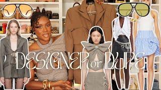 It's Always the Dupe....Current Designer Dupes that are WORTH IT!  Tom Ford, GANNI, Area, Loewe +