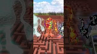 WHO IS IT GUESS ALL SIZE TA TA TA SAHUR ELEMENTS FAMILY BRAINROT MEMES BIG MAZE Garry's Mod