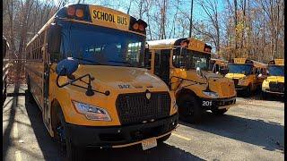 First look: 3rd-generation IC CE school bus - walkaround, engine bay, start-up