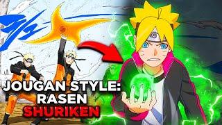 Why Naruto Wind Style Rasen Shuriken is different from Boruto Wind style rasen shuriken