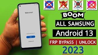 BOOM !! All Samsung FRP Bypass Android 13 Unlock Google Account Lock | FIX ADB  | Final Method 2023