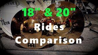 Meinl Classics Custom Extreme Metal Rides Comparison