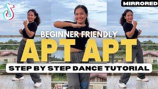 APT - Rosé, Bruno Mars STEP BY STEP DANCE TUTORIAL (Easy to Follow)