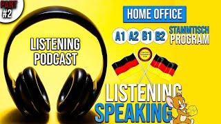 Home Office Part 2 I Listening Podcast I Stammtisch Deutsch I A1 A2 B1 B2